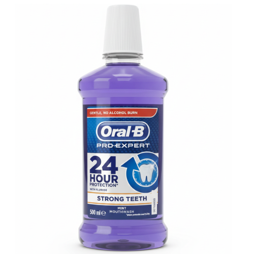 غسول الفم برو اكسبرت أسنان قوية اورال بي 500مل